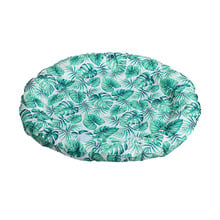 Palm Leaves Round Cooling Pet Mat